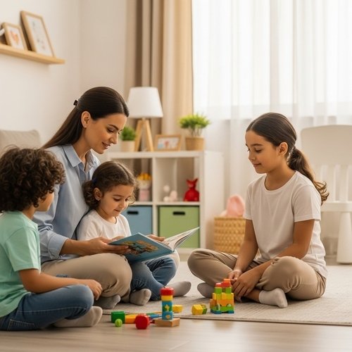 مربية أطفال بالشهر القطيف