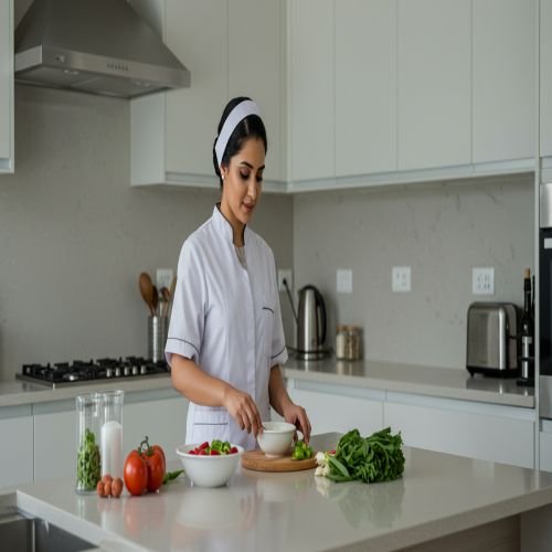 طباخة بالشهر في جدة المرجان