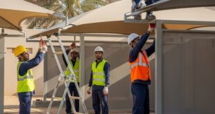 تركيب مظلات وسواتر في الأحساء