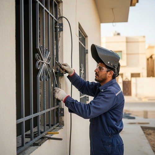 تركيب شبك نوافذ حديد بالدمام