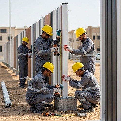 تركيب السواتر الظهران