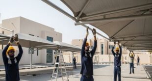 تركيب مظلات الخبر الحزام الاخضر