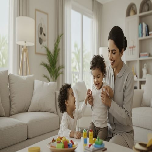 جليسة اطفال بالجبيل البلد