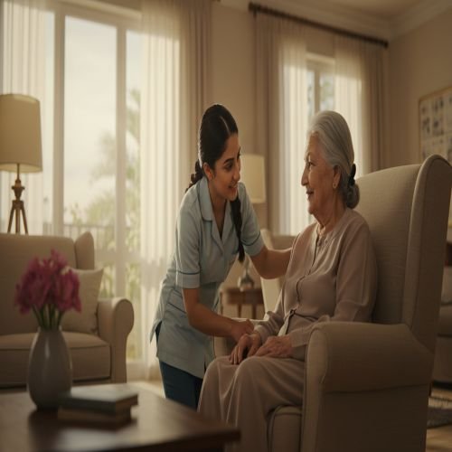 ممرضة منزلية بالشهر الرياض حي الشفا