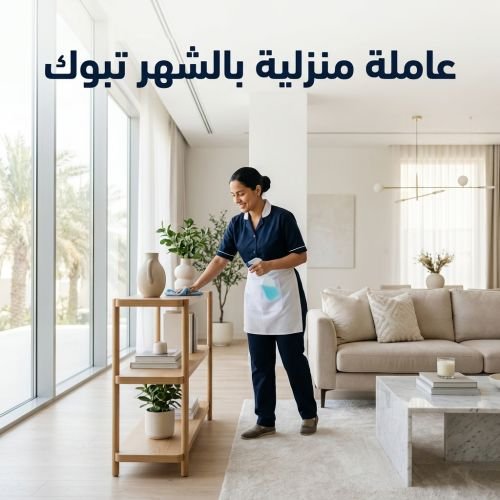 عاملة منزلية بالشهر تبوك
